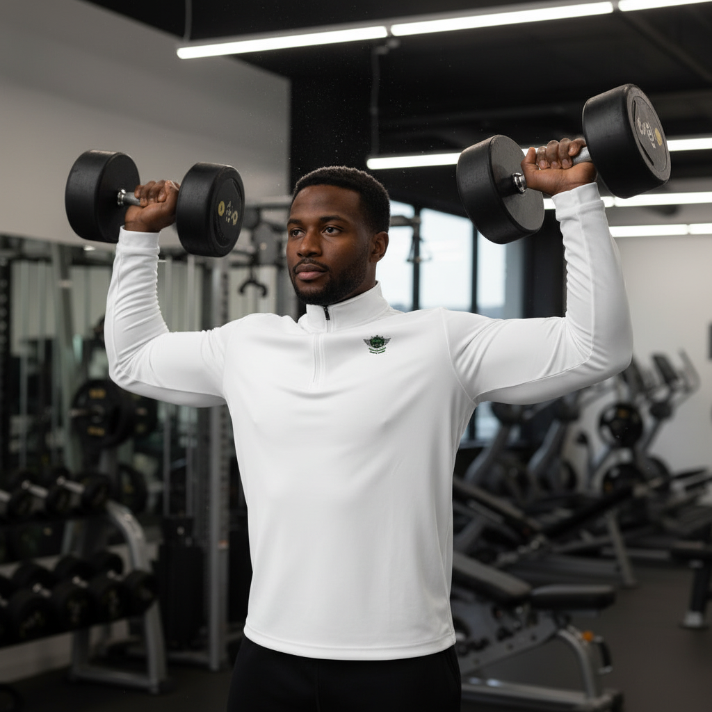 OFC Men's Eco-Friendly Quarter Zip Pullover - Performance Activewear