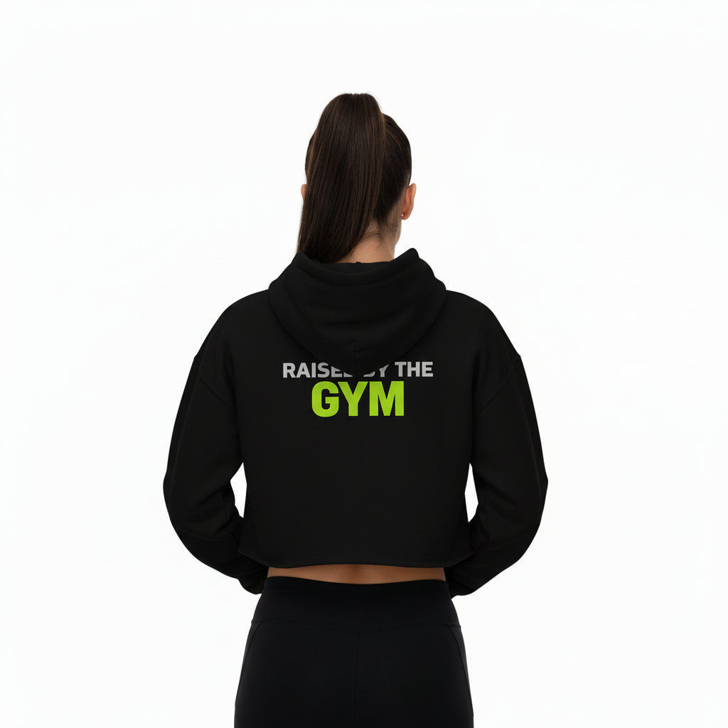 Crop Hoodie - Women's Cropped Fleece Hoodie | Online Fitness Center