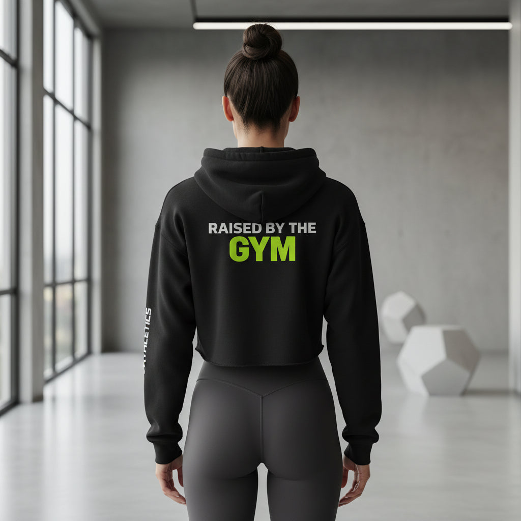 Crop Hoodie - Women's Cropped Fleece Hoodie | Online Fitness Center