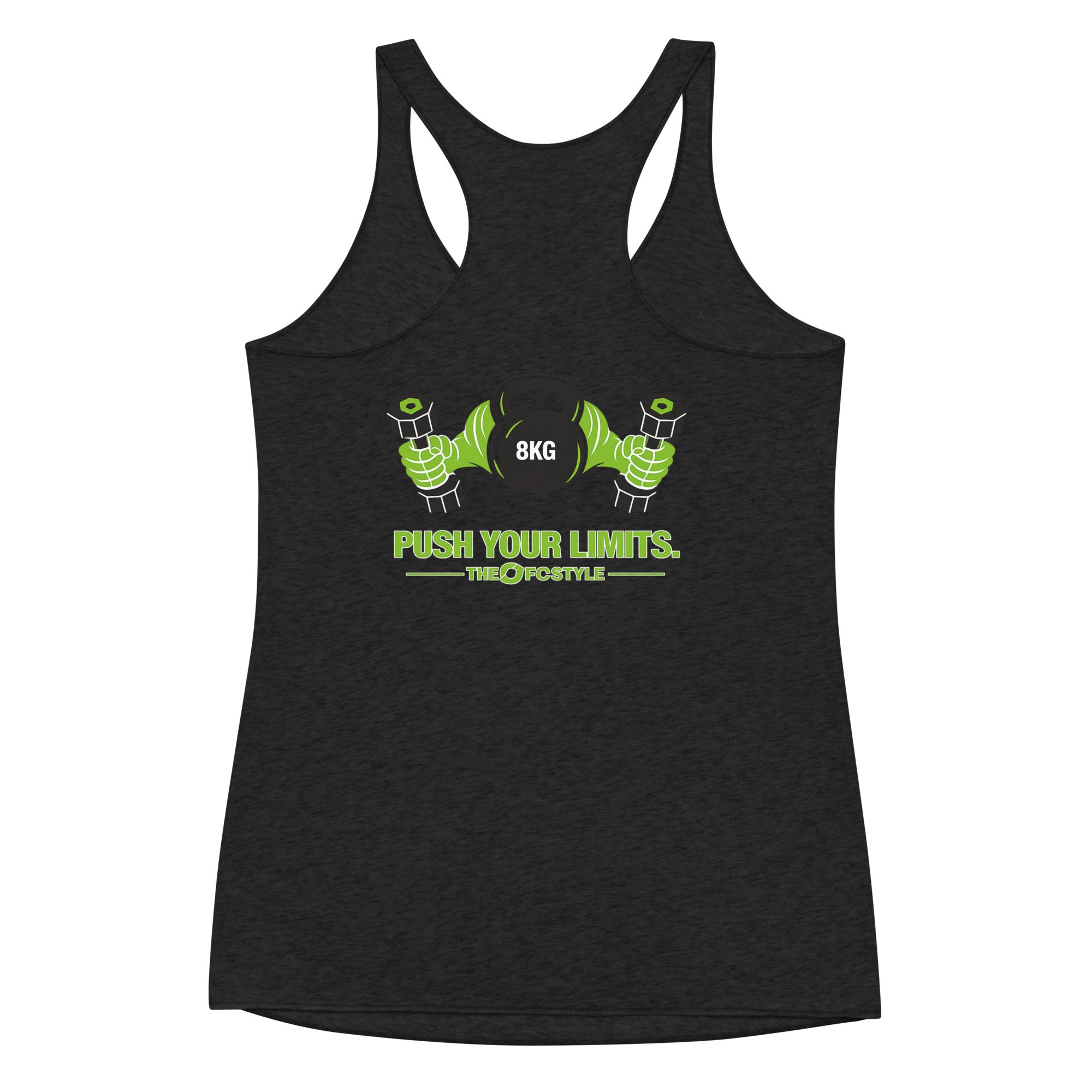 OFC Women's Racerback Tank - GYM GIRL & PUSH YOUR LIMITS Designs