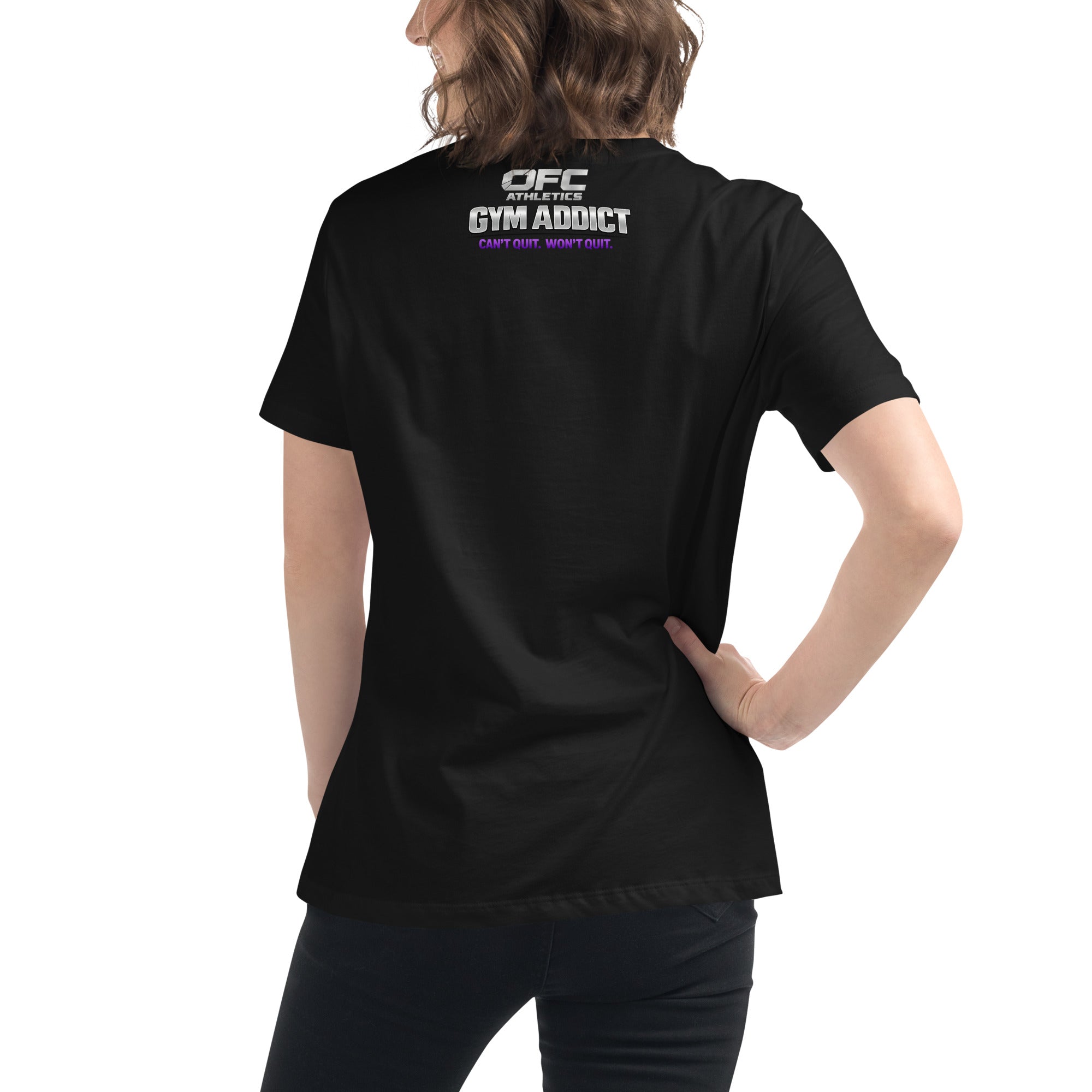 OFC Women's Relaxed T-Shirt - Premium Combed Cotton Tee for Everyday Comfort