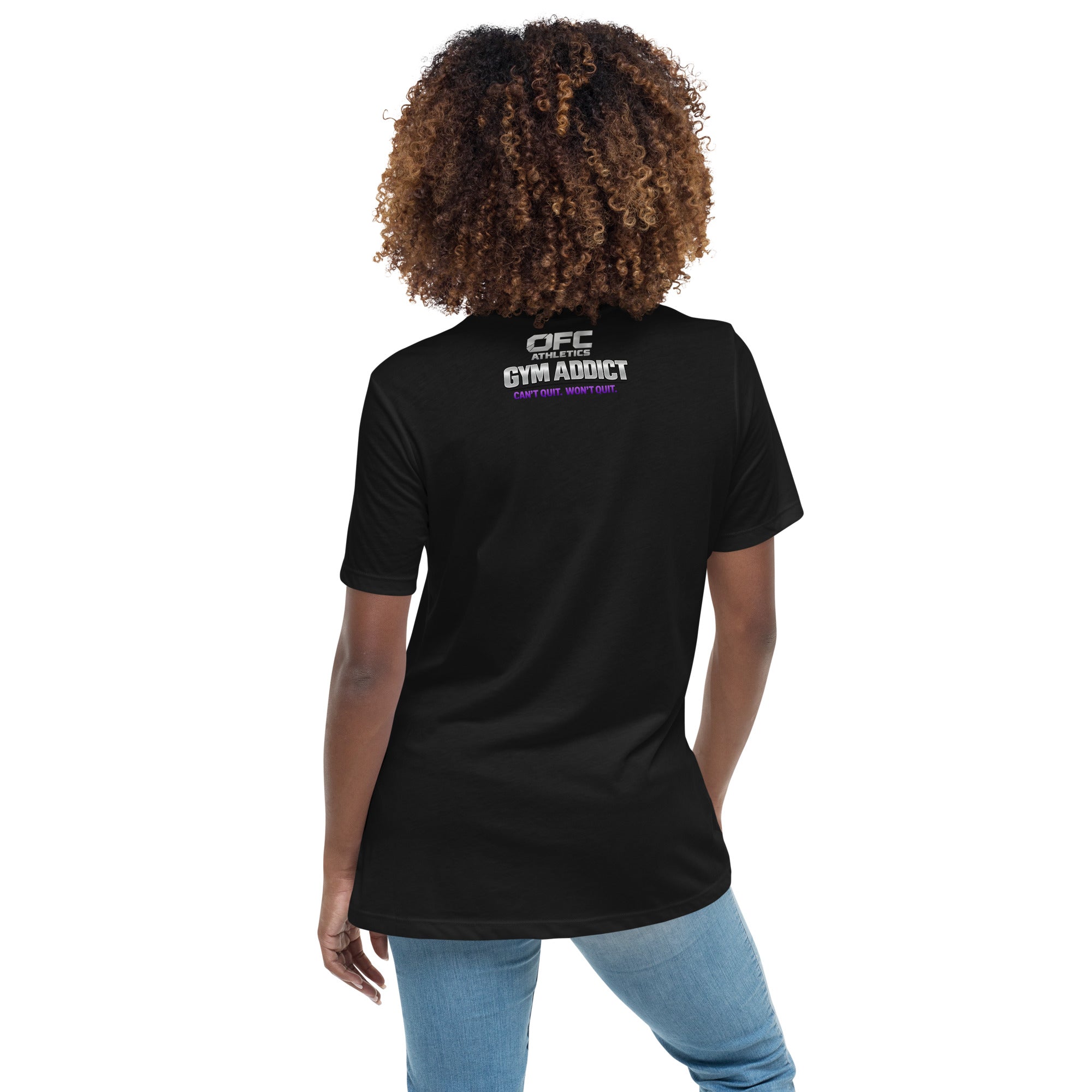 OFC Women's Relaxed T-Shirt - Premium Combed Cotton Tee for Everyday Comfort