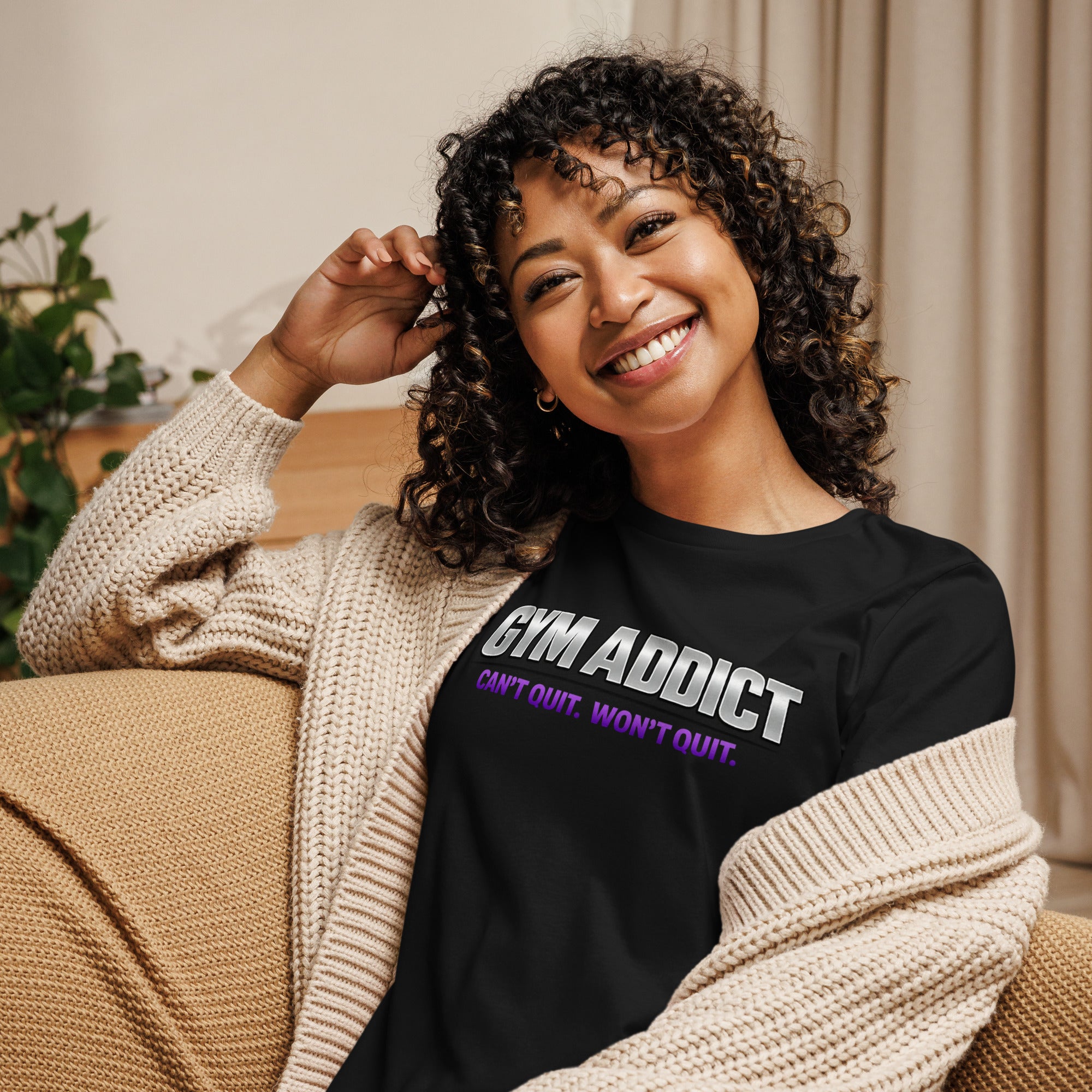 OFC Women's Relaxed T-Shirt - Premium Combed Cotton Tee for Everyday Comfort