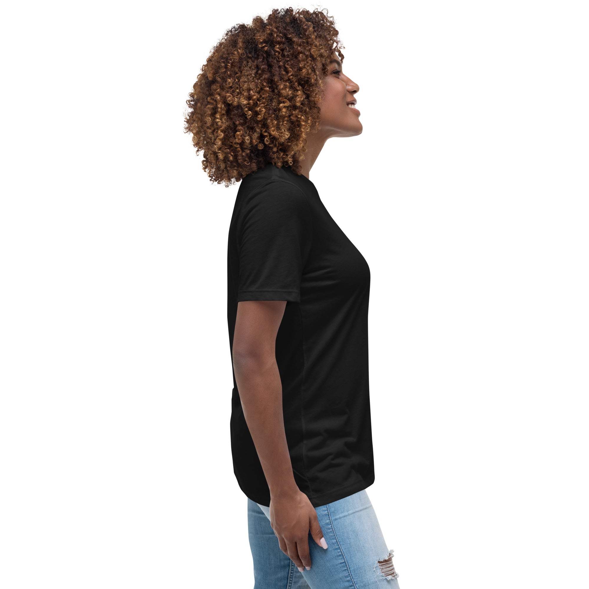 OFC Women's Relaxed T-Shirt - Premium Combed Cotton Tee for Everyday Comfort