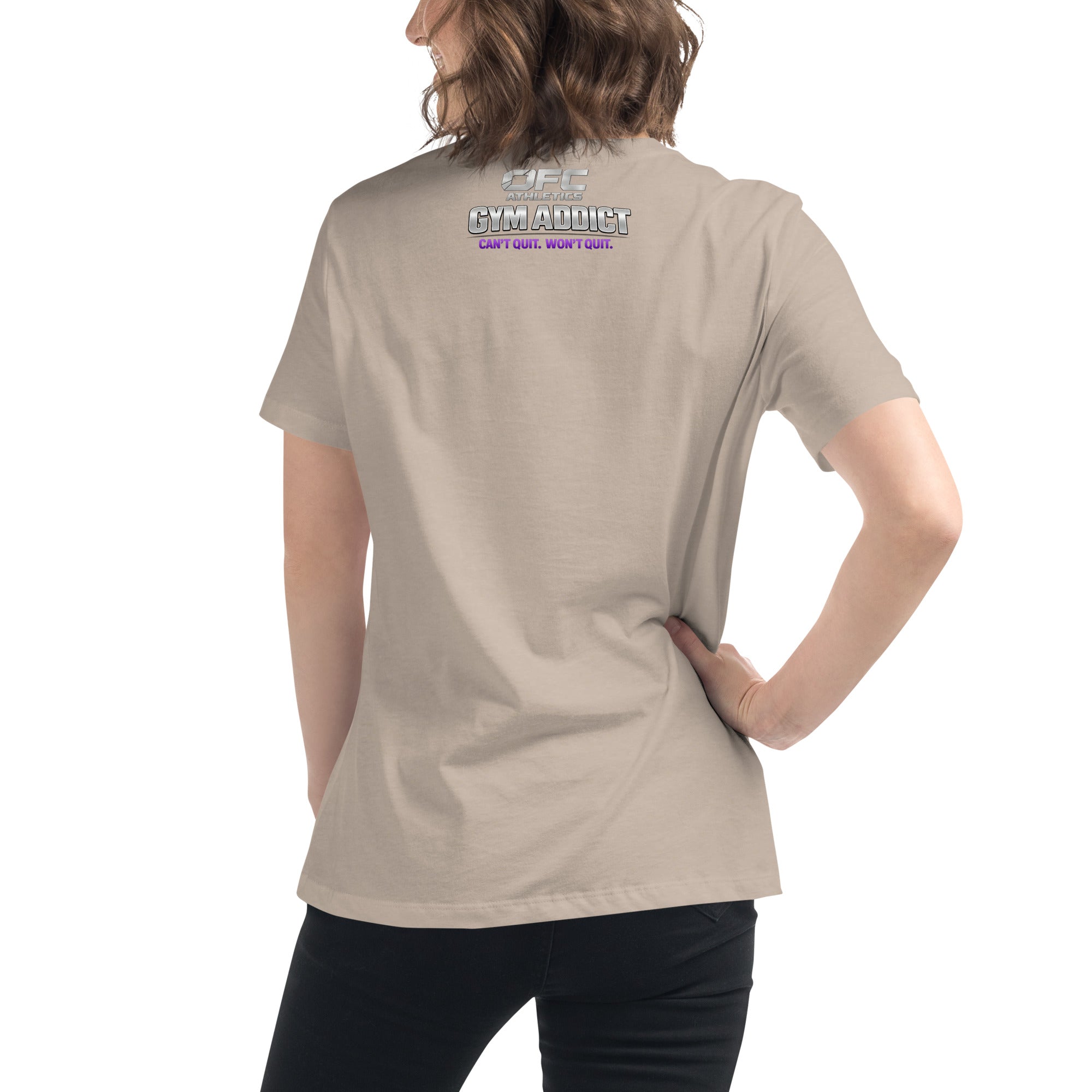 OFC Women's Relaxed T-Shirt - Premium Combed Cotton Tee for Everyday Comfort
