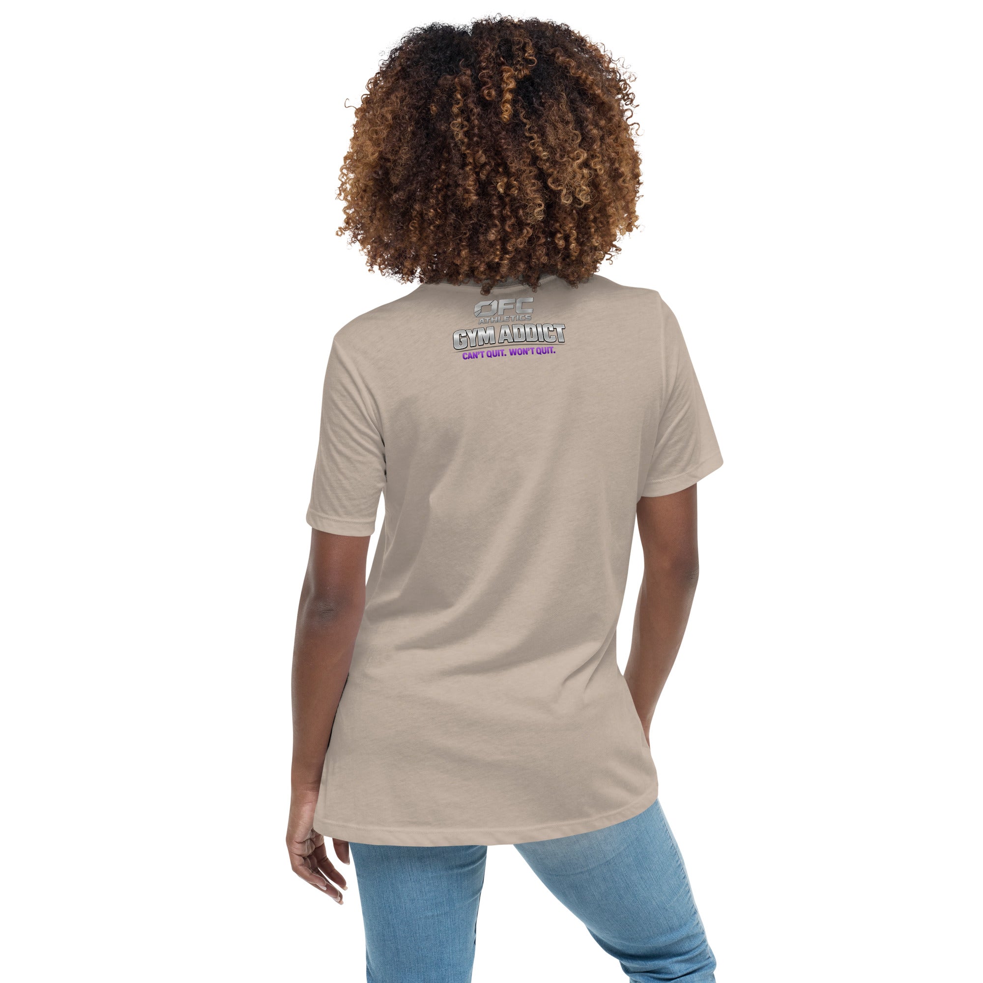 OFC Women's Relaxed T-Shirt - Premium Combed Cotton Tee for Everyday Comfort