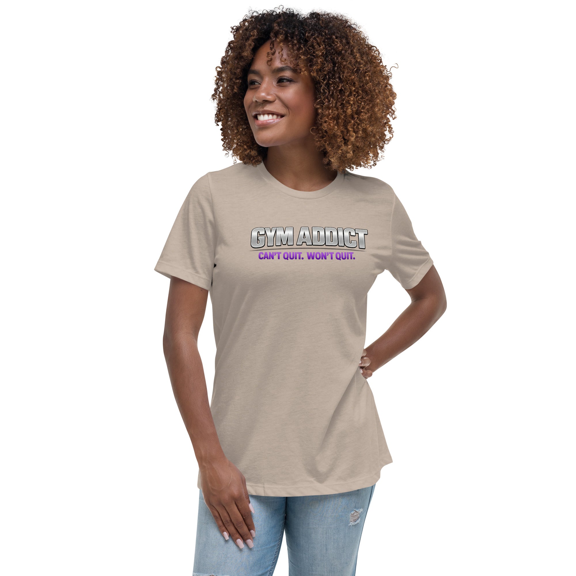OFC Women's Relaxed T-Shirt - Premium Combed Cotton Tee for Everyday Comfort
