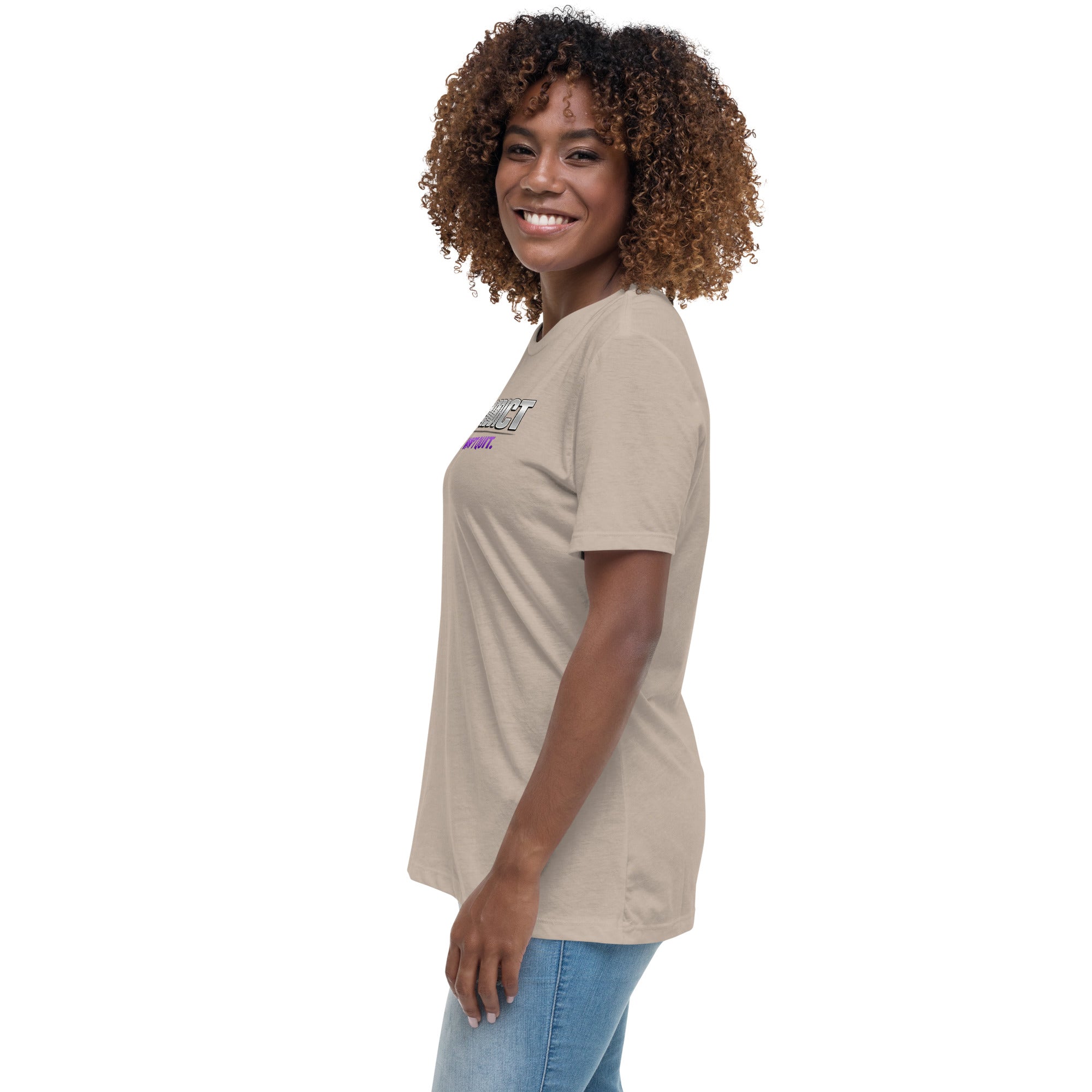 OFC Women's Relaxed T-Shirt - Premium Combed Cotton Tee for Everyday Comfort