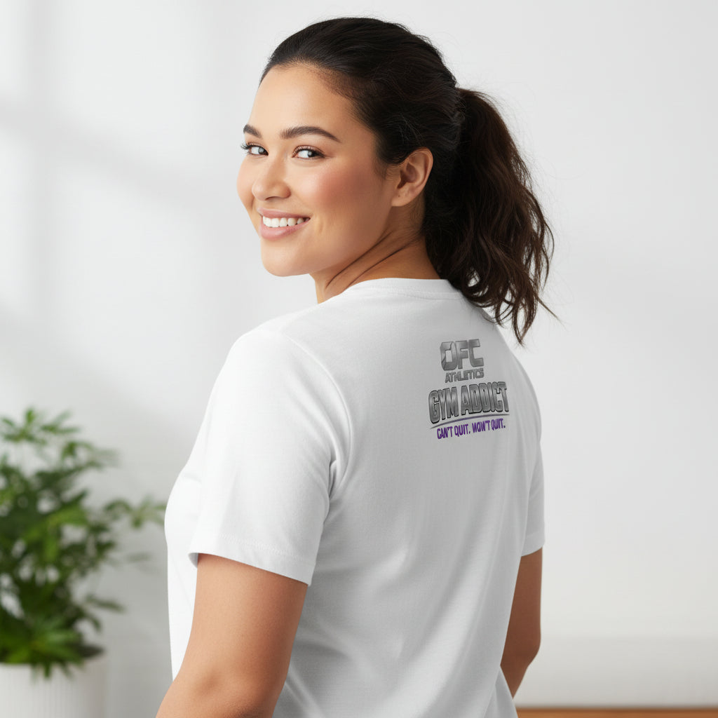 OFC Women's Relaxed T-Shirt - Premium Combed Cotton Tee for Everyday Comfort